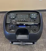 ATALAX Samba Professional Wireless Speaker, 5500W PMPO, Bluetooth, FM, LED Light - Thumbnail 3